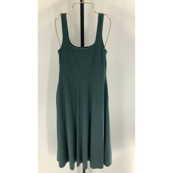 Quince flowknit Green Sleeveless Dress - Picture 1 of 2